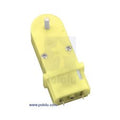 Pololu 1593 / 1124 / 1511 Mini Plastic Gearmotor, 90 Degree 3mm D-Shaft Output