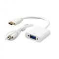 HDMI To VGA Converter Adapter With Audio
