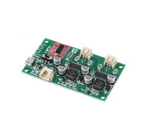 2x6W DC 5V 3.7V speaker modified Stereo Bluetooth amplifier board can connected lithium battery