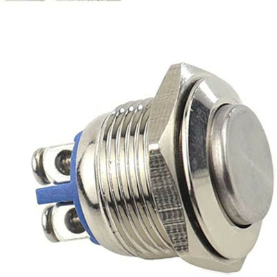 16mm ProMax PPS16000NM-01R Metal Push Button  Switch High Head Momentary