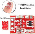 TTP223 Touch Key Module – 2Pcs - The Tech Depot