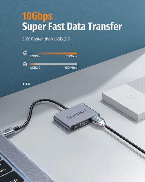 Black-i USB-C Mini Hub - The Tech Depot