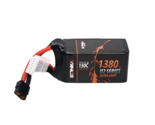Bonka 22.2V 1380mAh 150C 6S FPV U2 Series Lithium Polymer Battery Pack