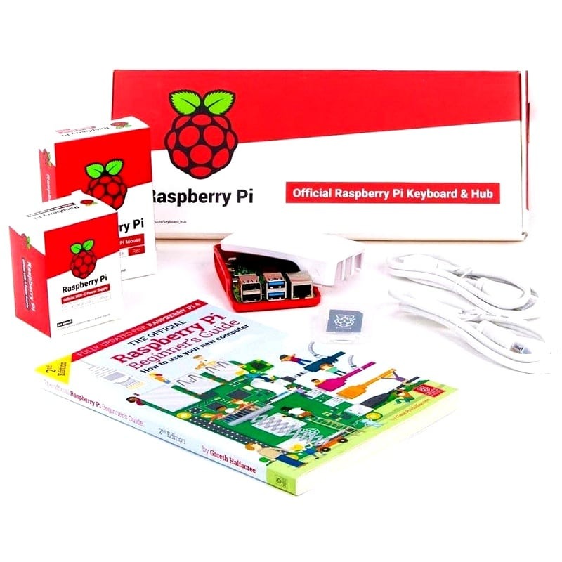 Official_Raspberry_Pi_4_Desktop_Kit_With_Guide_Book_(without_Pi_Board) - The Tech Depot