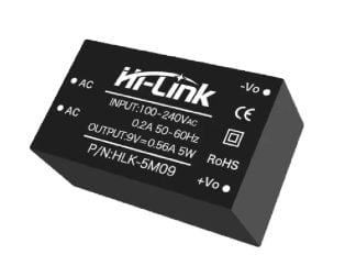 Hi-Link HLK-5M09 AC to DC 9v5w Step Down Mini Intelligent Household Switch Power Supply Module Converter