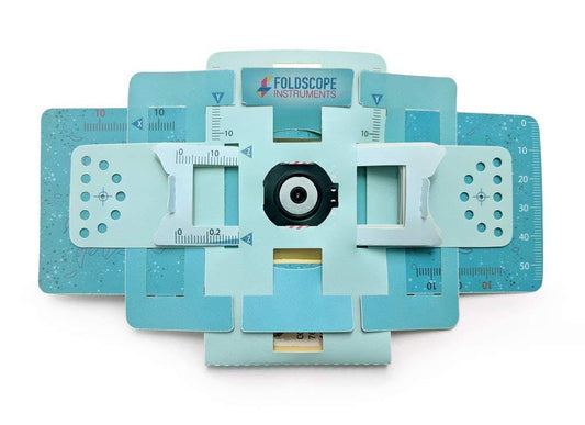 DIY Paper Foldscope Microscope Basic Kit - The Tech Depot