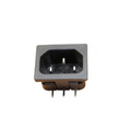 AC Power Socket - PCB Mount - IEC C14