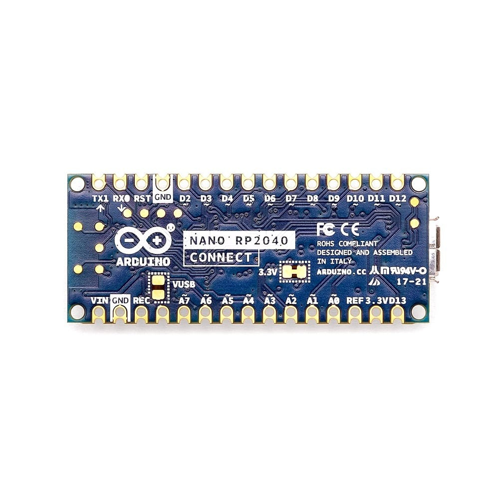 Arduino Nano RP2040 Connect without Header