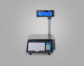 Rugtek RLS-1000P label printing scale with pole display