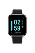 TITAN WEARABLES Mens Smart 2.0 Black Dial Silicone Smart Watch - 90155AP04
