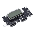 Dual USB 5V 1A 2.1A Mobile Power Bank with PCB Power Module LCD