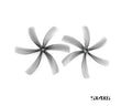 HQProp 5X4X6 Light Grey (2CW+2CCW)-Poly Carbonate Propeller