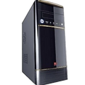 iBall Elegance Computer Case (Black Gold)