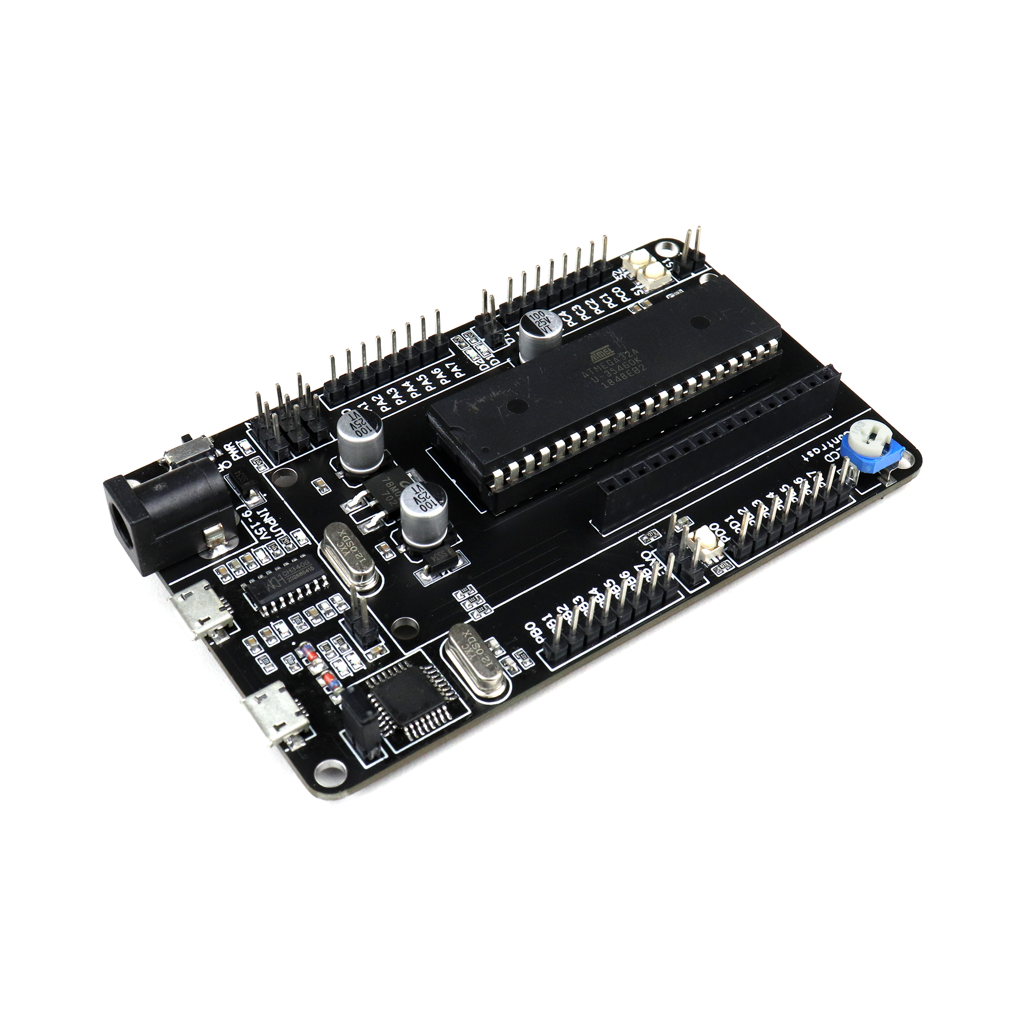 SmartElex ATmega32  Development Board on-board  Programmer