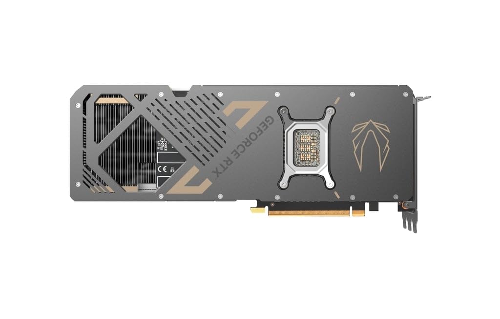 Zotac Gaming GeForce RTX 5080 Solid Core 16GB GDDR7 Graphics Card - backplate