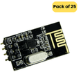 NRF24L01 Ultra Low Power 2.4GHz RF Wireless Transceiver ( Pack of 25) - The Tech Depot
