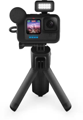 GoPro HERO12 Black Creator Edition - Volta Media Mod Light Mod Sports and Action Camera  (Black, 27 MP)