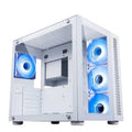 Ant Esports Crystal White RGB Gaming Cabinet