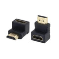HDMI Female to HDMI Male 90 Degree L Shape Adapter/Connector