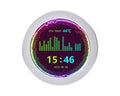 Waveshare 2.1/2.8 Inch USB Monitor, IPS Panel, Water Cooler Screen, PC case Secondary Screen, 480×480 Resolution, With Music Spectrum Analysis Function