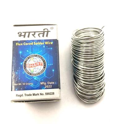 Bharti Flux Cored Solder Wire – 50 gm Pack