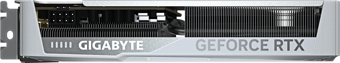 Gigabyte GeForce RTX 5060 Ti Eagle OC ICE 16GB GDDR7 Graphics Card - top profile