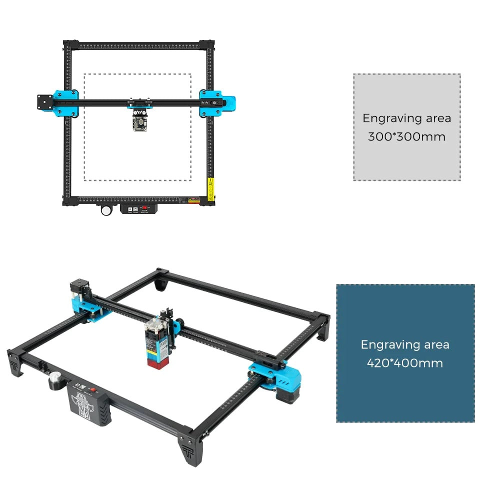 Two Trees – Extension Kit 420x400mm for Laser Engraver & Cutter TTS 55/TTS 25/TTS 10