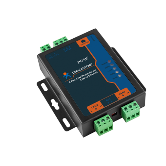 USR-CANET200 Industrial CAN to Ethernet Converter, CAN Ethernet Gateway