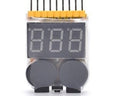 High Quality 1-8S Battery Voltage Checker & Low Voltage Buzzer Alarm