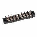 Terminal Blocks, 8 Positions 500V 15A Dual Row Wire Screw Terminal Strip Block