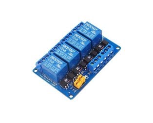 4 Channel Relay Module 12V High and Low Level Trigger Relay Module