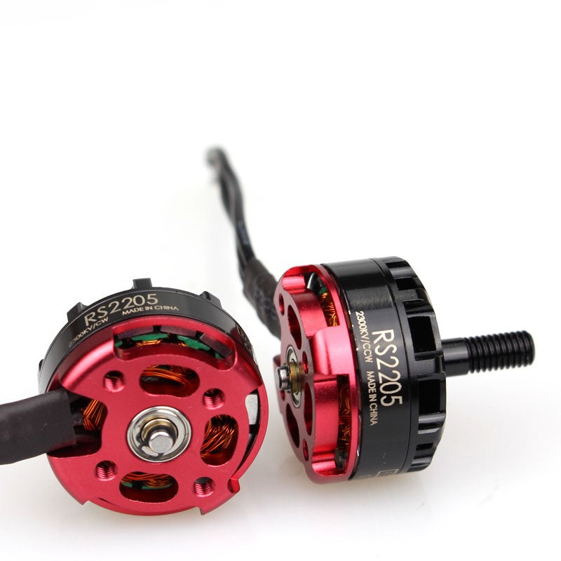 EMAX RS2205 KV2300 Brushless DC Motor for FPV Racing Drone ? Black Cap (CW)