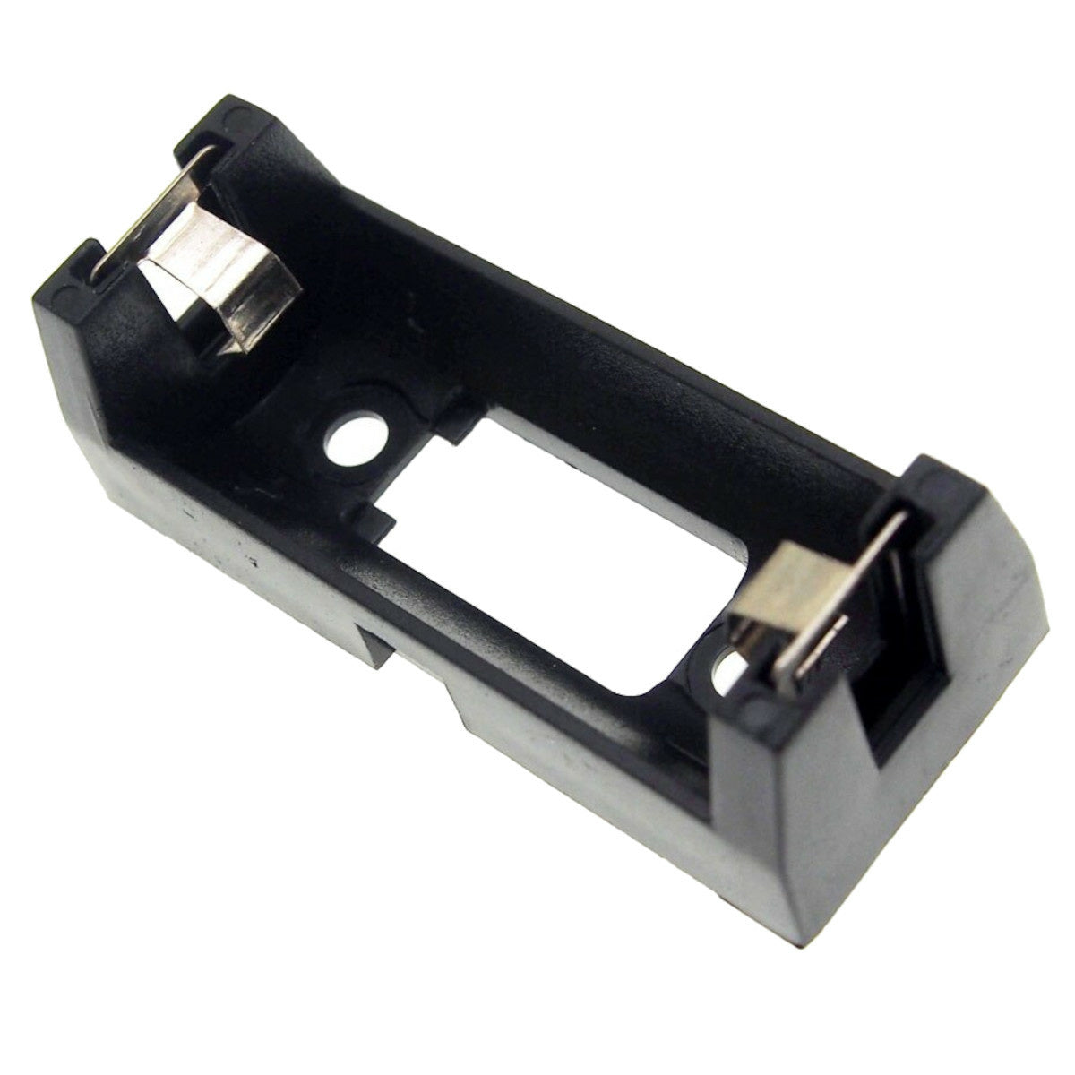 1 X CR123A Battery Holder With PCB Solder Mounting Lead Pins