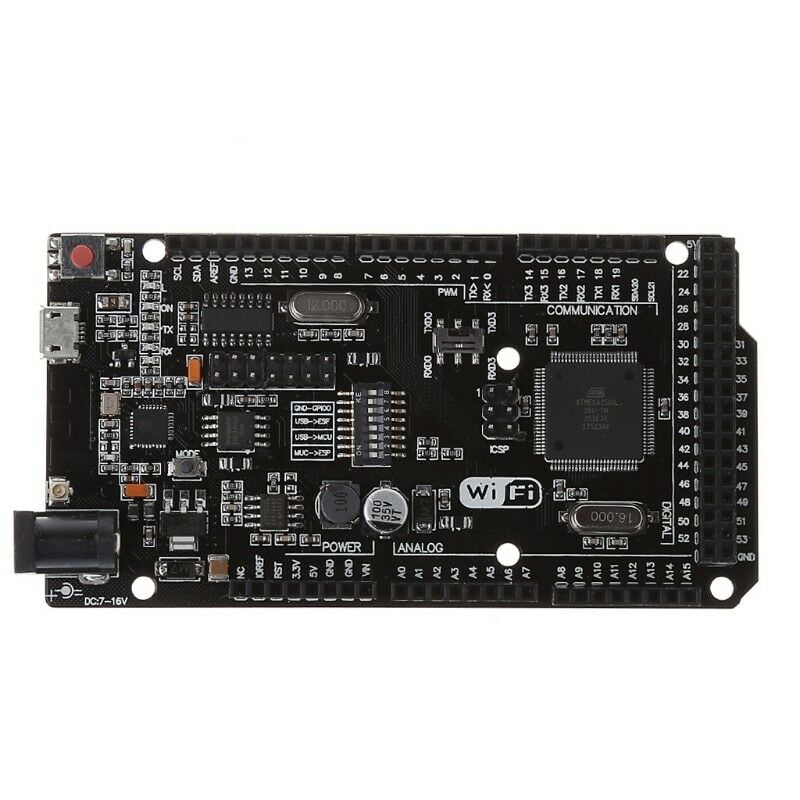 Arduino Mega 2560+WiFi R3 ATmega2560+Node MCU ESP8266 CH340G Compatible Board