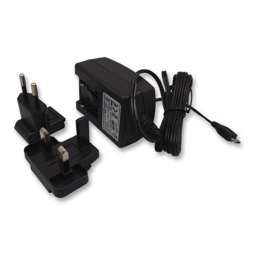 5.1V, 2.5A Raspberry Pi 3B Stontronics Adapter (Black)