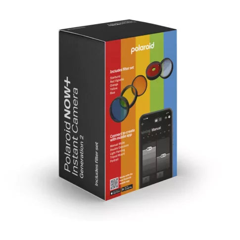 Polaroid Now+ Generation 2 i-Type Instant Camera with App Control (White)