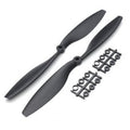 10×4.5 inch – 1045/1045R CW CCW Propeller Pair for Quadcopter (Black)