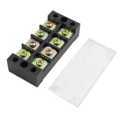ProMax PTB-4504 Terminal Strip Barrier Block with Transparent Cover
