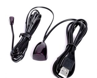 IR Remote Control Extension Cord Cable IR Receiver Transmitter Repeater