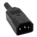 AC Power Male Socket IEC C14 Connector