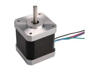 NEMA23 PR57HS51-1006 7.2kg-cm Stepper Motor-Round Type Shaft - The Tech Depot