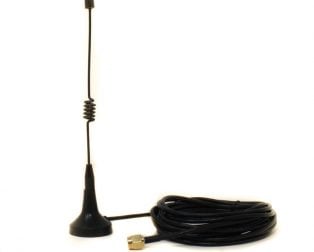824 – 960 MHz And 1710 – 2170 MHz Dual Band 2/3 dBi Magnetic Mount Antenna