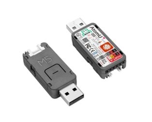 M5Stack AtomU ESP32 Development Kit with USB-A