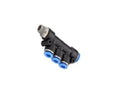 PU CONNECTOR PKM 08-02 (8mm OD X 1/4″ BSPT Male Triple Union Manifold)