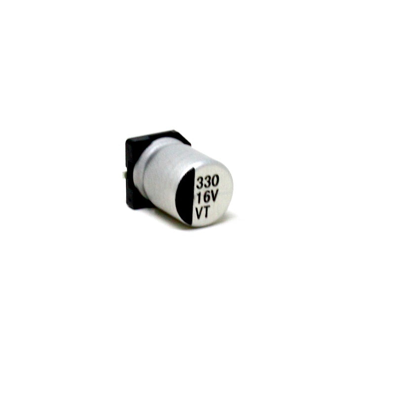 330uF 16V DC Polymer Aluminium SMD Capacitor (Pack of 20)
