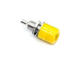 Yellow 4mm Banana Jack Socket ?7.5mm Panel Socket