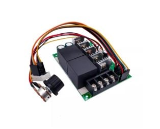 12V 24V 36V 40A PWM DC Motor Speed Controller Forward Reverse Adjustable Knob Switch Control Driver Digital Display