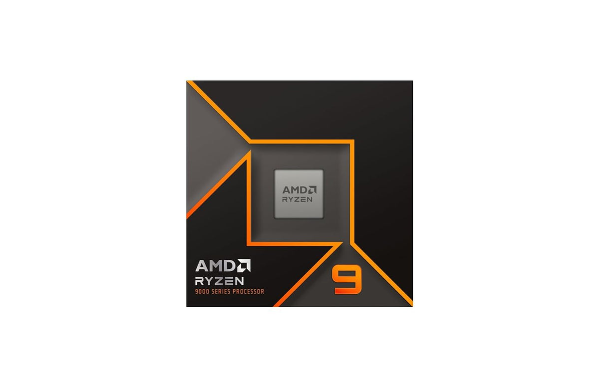 AMD Ryzen 9 9950X Desktop Processor - retail box, front view