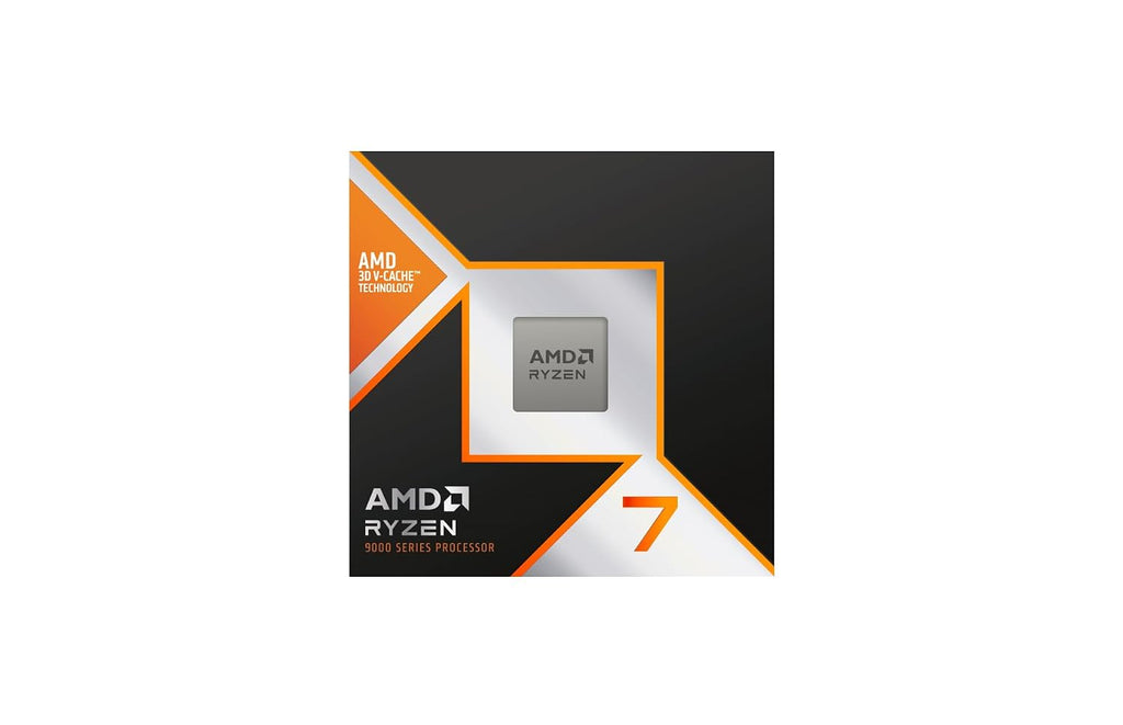 AMD Ryzen 7 9850X3D Desktop Processor - retail box, front view
