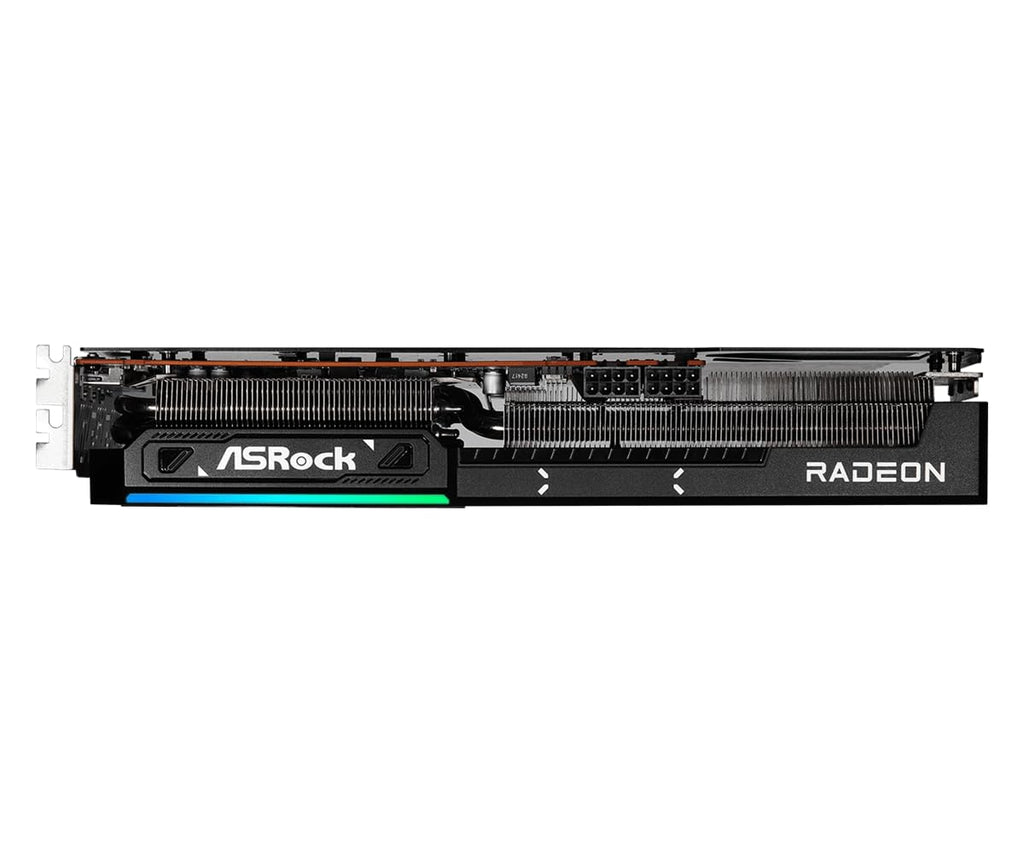 ASRock AMD Radeon RX 9070 Challenger 16GB GDDR6 Graphics Card - top view